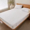 White waterproof and moisture-proof bedsheet, thickened breathable baby bed sheet protective cover details Picture
